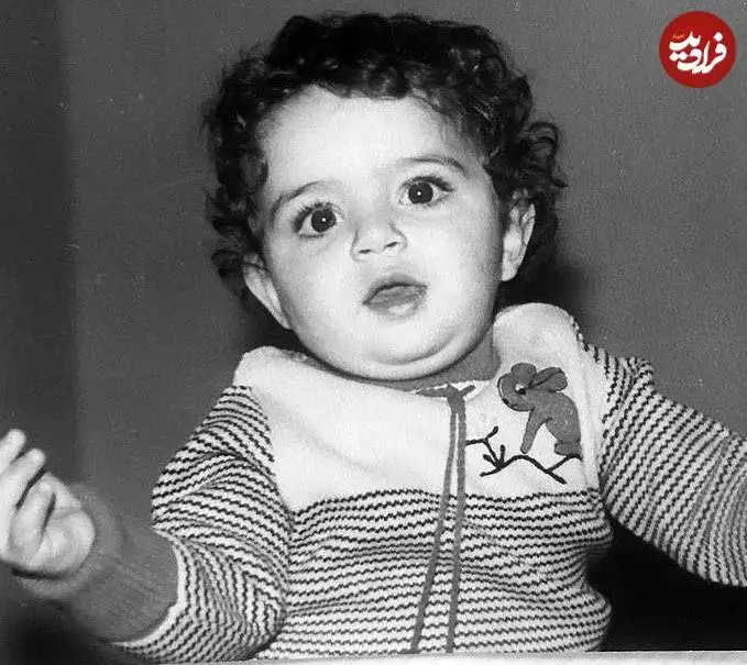 عکس| سفر در زمان؛ چهره «شبنم فرشادجو» در ماه های نخست تولد؛ سال 1357
