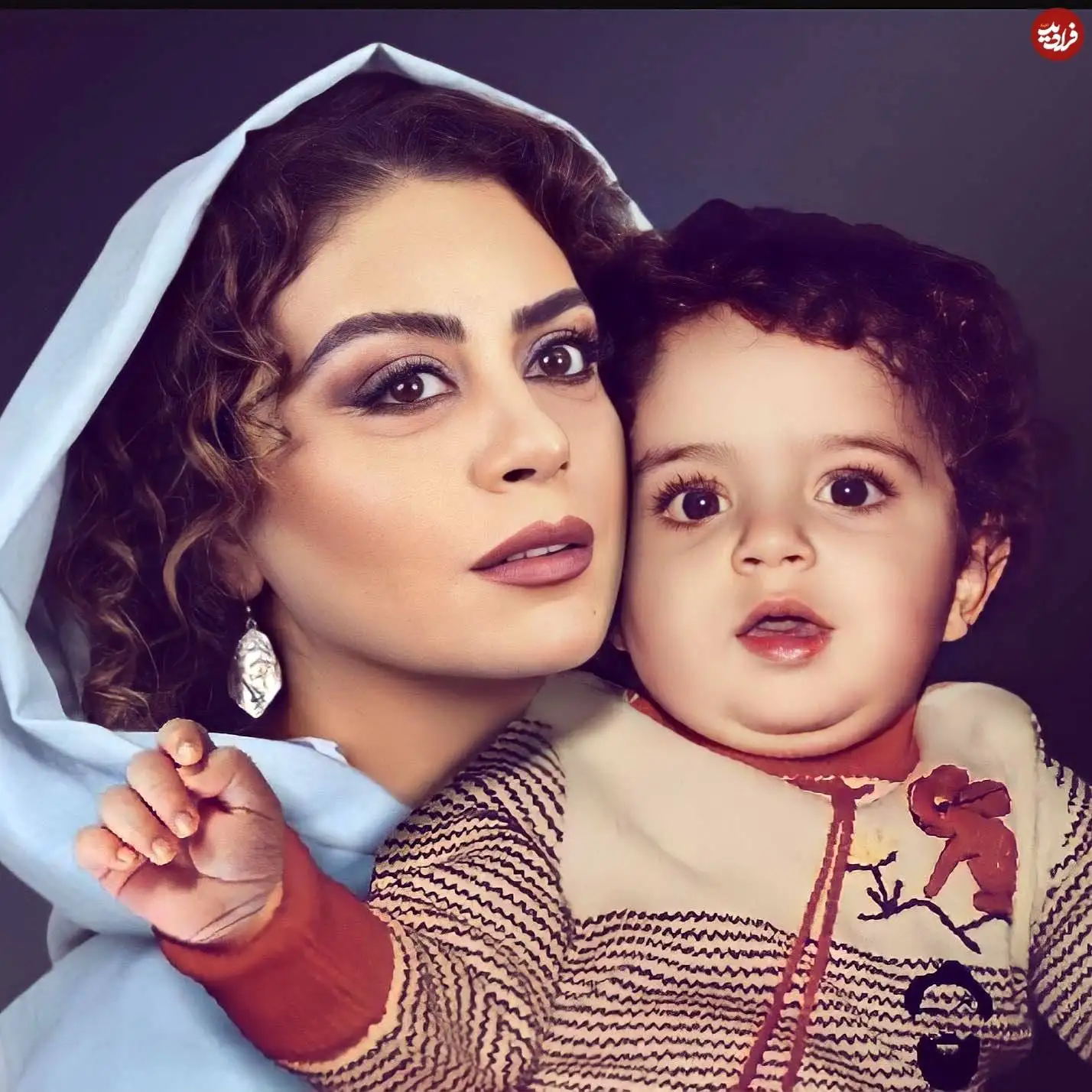 عکس| سفر در زمان؛ چهره «شبنم فرشادجو» در ماه های نخست تولد؛ سال 1357