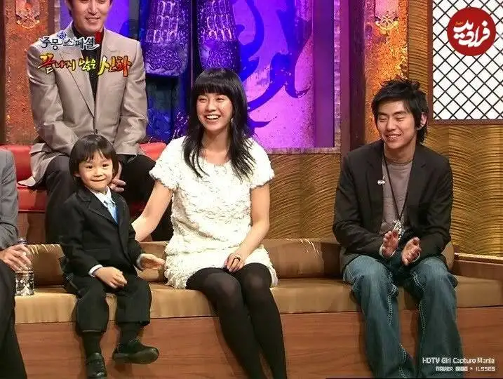 عکس| سفر در زمان؛ «یوری» سریال جومونگ در یک برنامه تلویزیونی؛ سال 1386