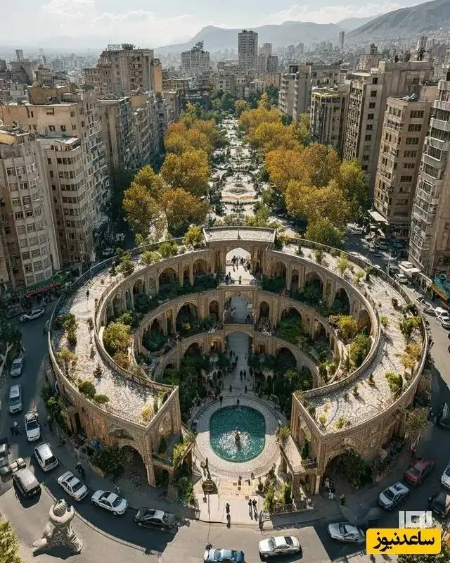 تصاویر؛ نگاهی خیره کننده به طراحی پاساژ با هنر معماری و طاق های اصیل ایرانی