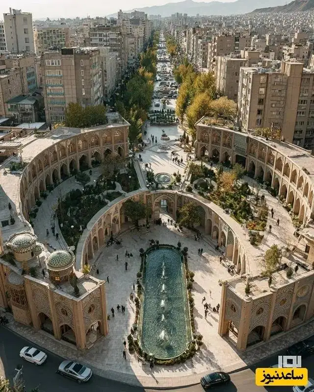 تصاویر؛ نگاهی خیره کننده به طراحی پاساژ با هنر معماری و طاق های اصیل ایرانی