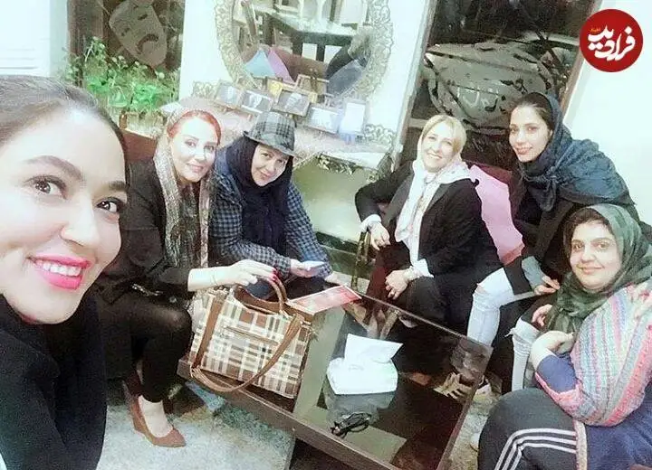 عکس| سفر در زمان؛ «زهرا زن دکتر توفیقی» سریال بچه مهندس 4 در کنار مازیار لرستانی؛ سال 97