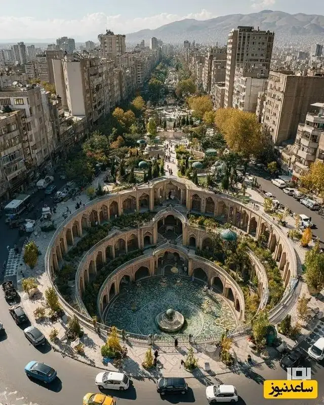 تصاویر؛ نگاهی خیره کننده به طراحی پاساژ با هنر معماری و طاق های اصیل ایرانی