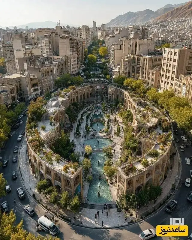 تصاویر؛ نگاهی خیره کننده به طراحی پاساژ با هنر معماری و طاق های اصیل ایرانی