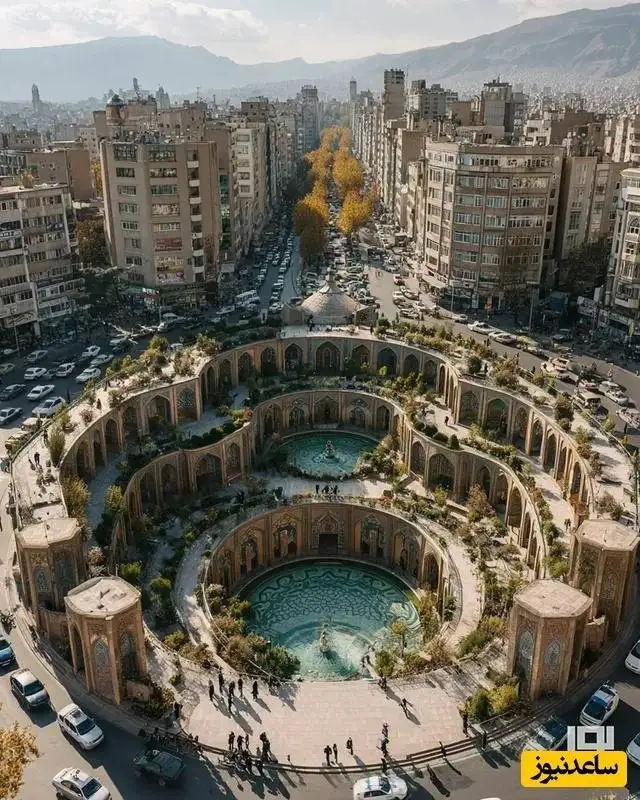 تصاویر؛ نگاهی خیره کننده به طراحی پاساژ با هنر معماری و طاق های اصیل ایرانی