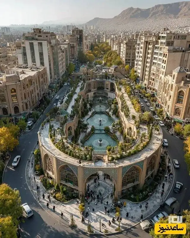 تصاویر؛ نگاهی خیره کننده به طراحی پاساژ با هنر معماری و طاق های اصیل ایرانی