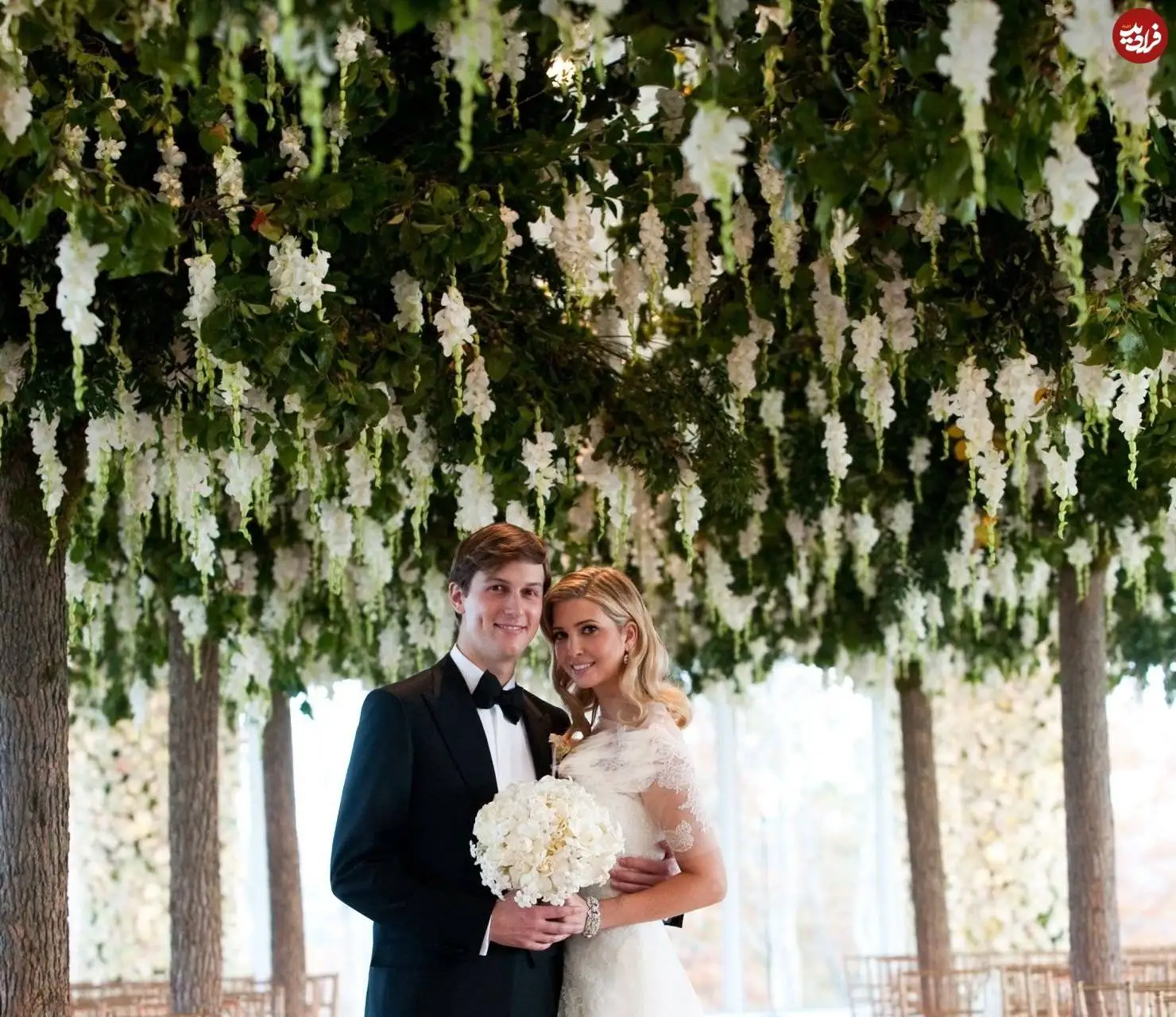 تصاویر| سفر در زمان؛ مراسم عروسی «ایوانکا دختر دونالد ترامپ»؛ سال 1388