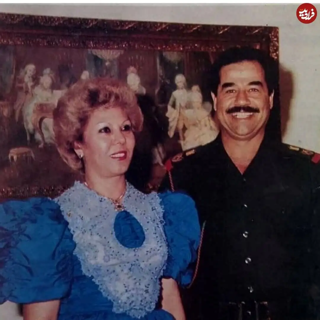 عکس| سفر در زمان؛ «صدام» با چهره خوشحال در کنار همسر اول اش «ساجده»؛ دهه 60