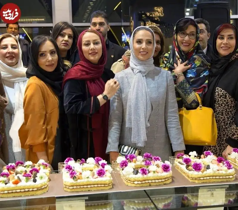 عکس| سفر زمان؛ چهرۀ «خاله زینب» (سریال بچه مهندس) در جشن تولد 33 سالگی اش ؛ سال 97