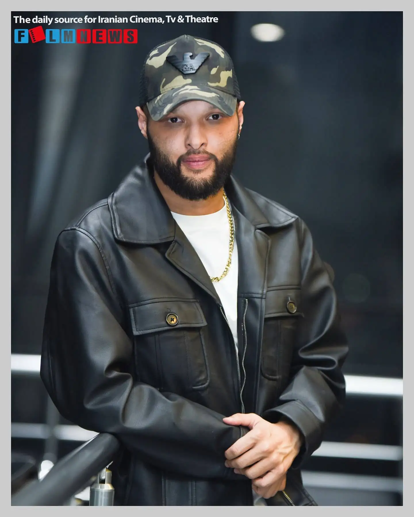 عکس احساسی شهاب حسینی در اکران فیلم جدیدش