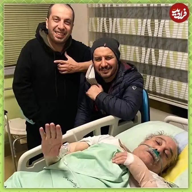 عکس| سفر به تاریخ؛ عیادت «جواد عزتی و عباس جمشیدی فر» از «محمد کاسبی»؛ 4 سال قبل