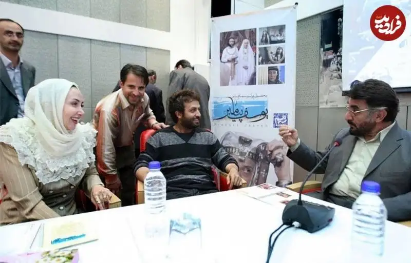 عکس| سفر زمان؛ «یوزارسیف و زلیخا» در نشست رسانه ای سریال «یوسف پیامبر»؛ سال 1387