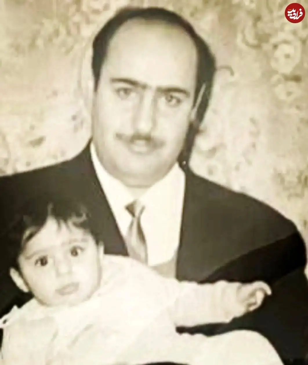 عکس| سفر در زمان؛ «مازیار لرستانی» در ماه های نخست تولد؛ سال 1345