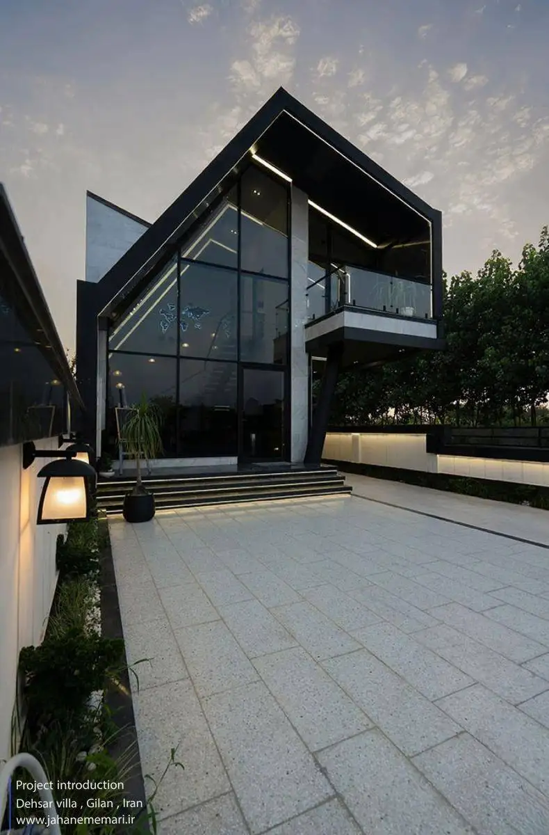 تصاویر؛ ویلا دهسر؛ معماری هندسی در آستانه اشرفیه