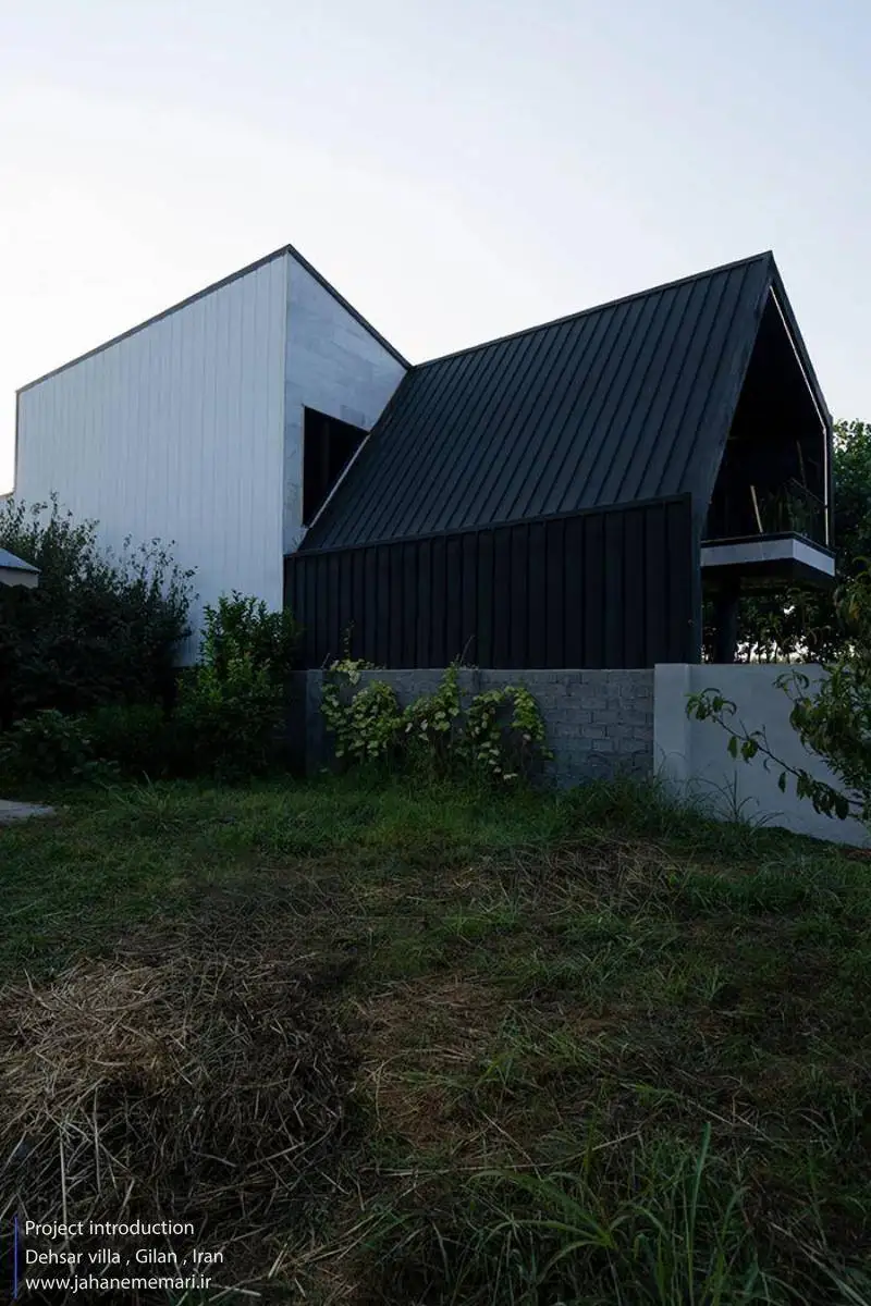 تصاویر؛ ویلا دهسر؛ معماری هندسی در آستانه اشرفیه