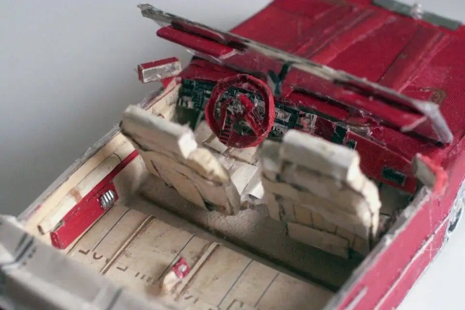 تصاویر؛ شاهکارهای خلاقانه ای که هنرمند ایتالیایی با «آشغال» می سازد