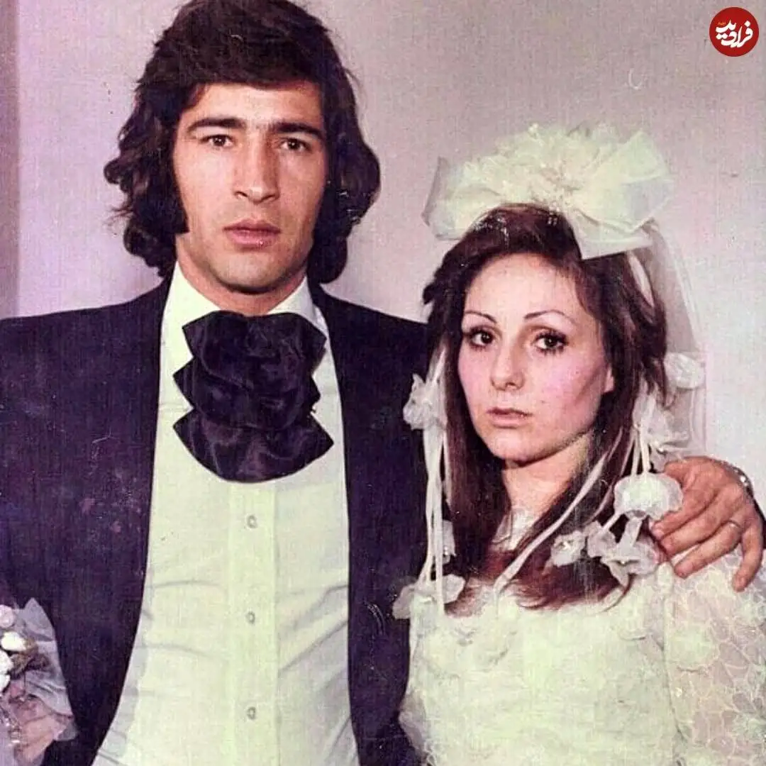 عکس| سفر در زمان؛ «ناصر حجازی» در مراسم عروسی اش در 24 سالگی؛ سال 1352