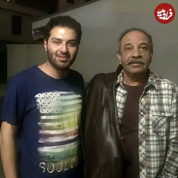 عکس| سفر در زمان؛ «یوسف نوجوان» سریال یوسف پیامبر در کنار داریوش فرهنگ؛ دهه 90