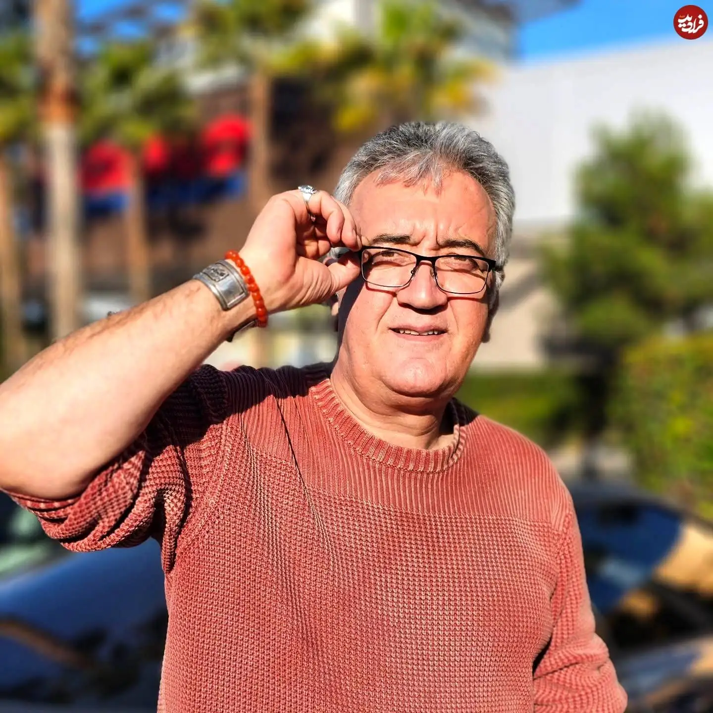 عکس| سفر در زمان؛ «هرمهب» 21 سال بعد سریال یوسف پیامبر در آمریکا در 61 سالگی
