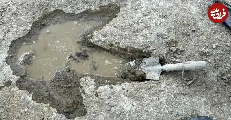 کارگر معدن متوجه یک برآمدگی غیرعادی شد و به طور اتفاقی «اتوبان دایناسورها» را کشف کرد