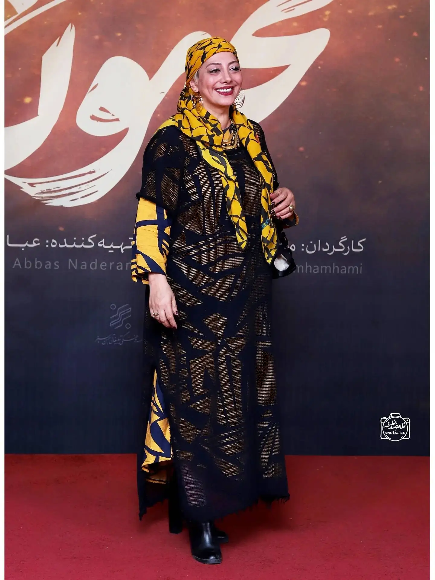 تصاویر؛ «زهرا داوودنژاد» با دخترش «یلدا» به اکران خصوصی آمد