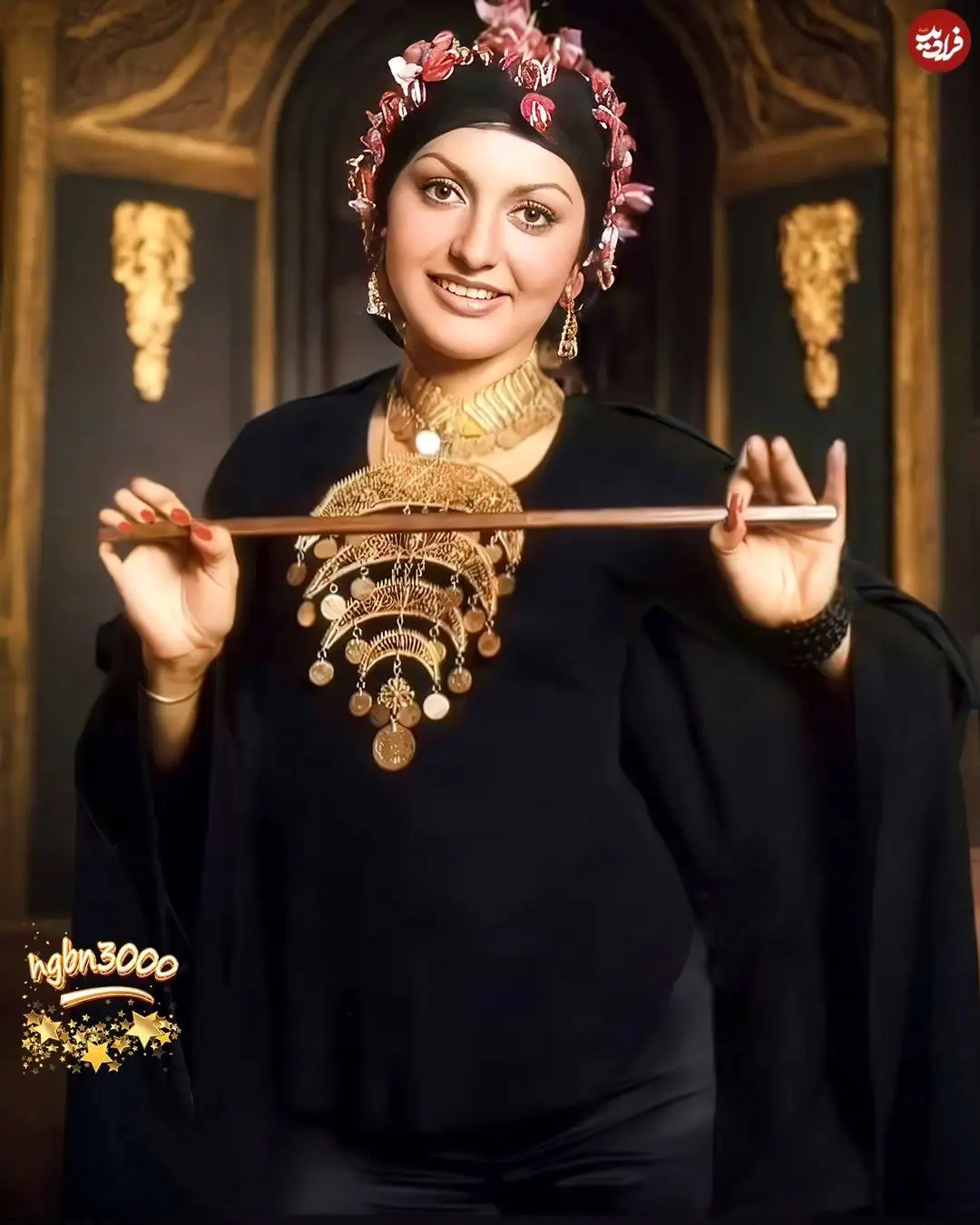 عکس| سفر در زمان؛ ظاهر متفاوت «گوگوش» در دوران جوانی؛ دهه 50