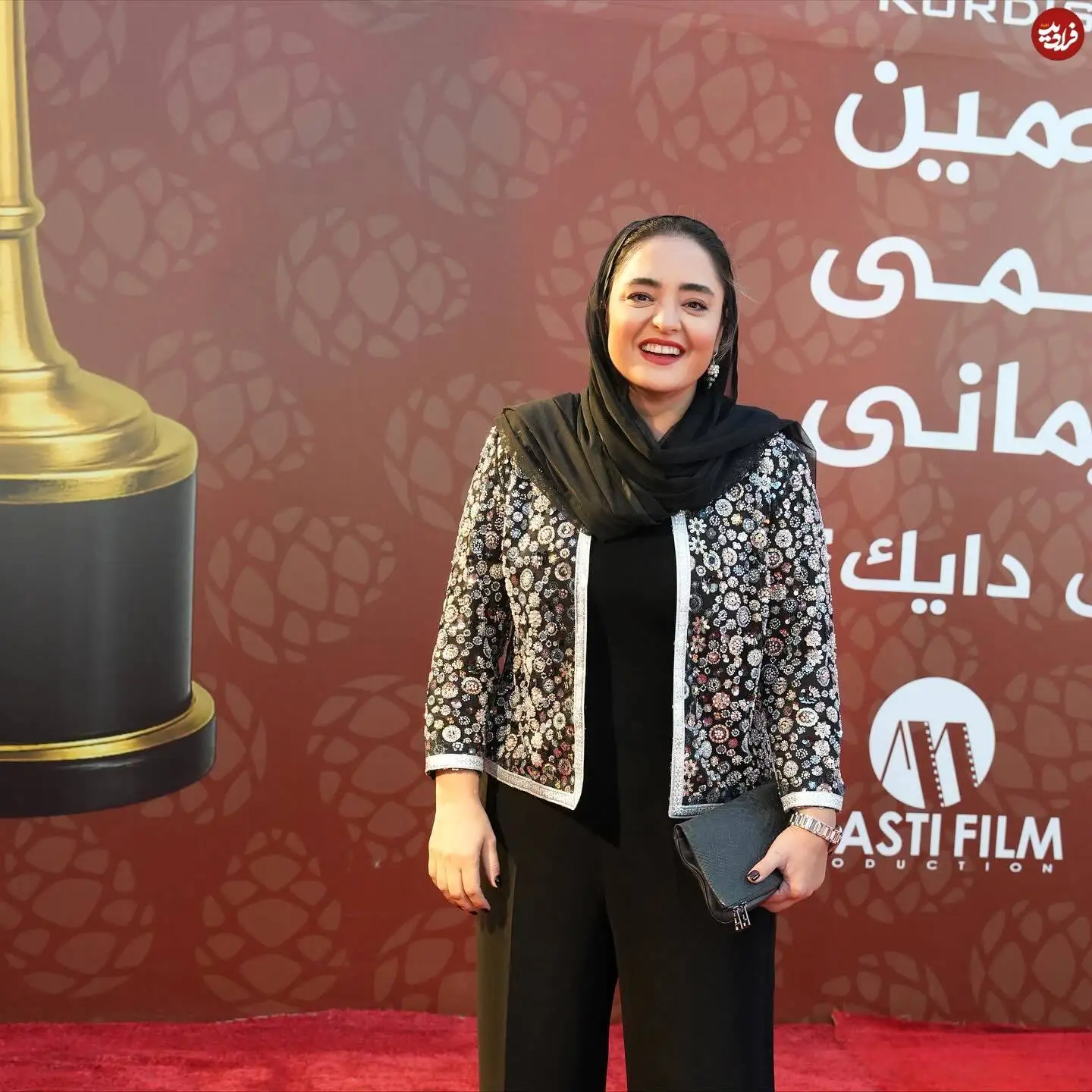 عکس| چهره پربیننده روز؛ «فریبا نادری و نرگس محمدی» با تیپ متفاوت در سلیمانیه عراق