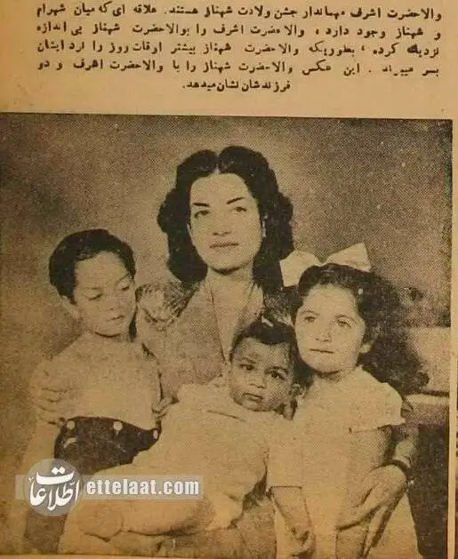 تصاویر؛ سفر در زمان؛ گزارش تصویری منتشرنشده از زندگی خانواده شاه در کاخ سعدآباد!