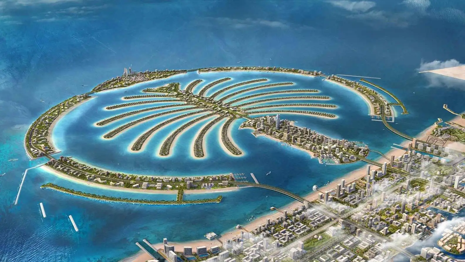 مدرن ترین و بزرگ ترین «جزیره های مصنوعی» در سراسر جهان