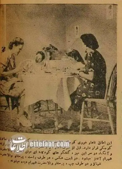 تصاویر؛ سفر در زمان؛ گزارش تصویری منتشرنشده از زندگی خانواده شاه در کاخ سعدآباد!