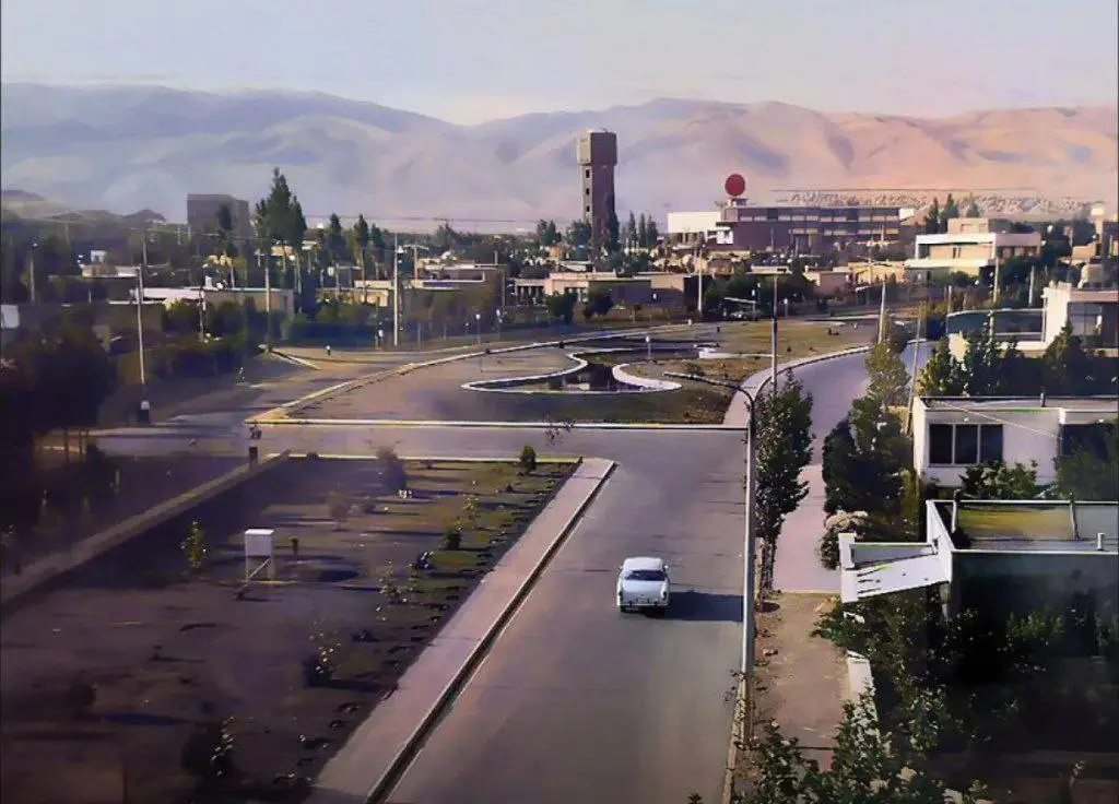 عکس؛ سفر در زمان؛ میدان 100 نارمک؛ 54 سال پیش