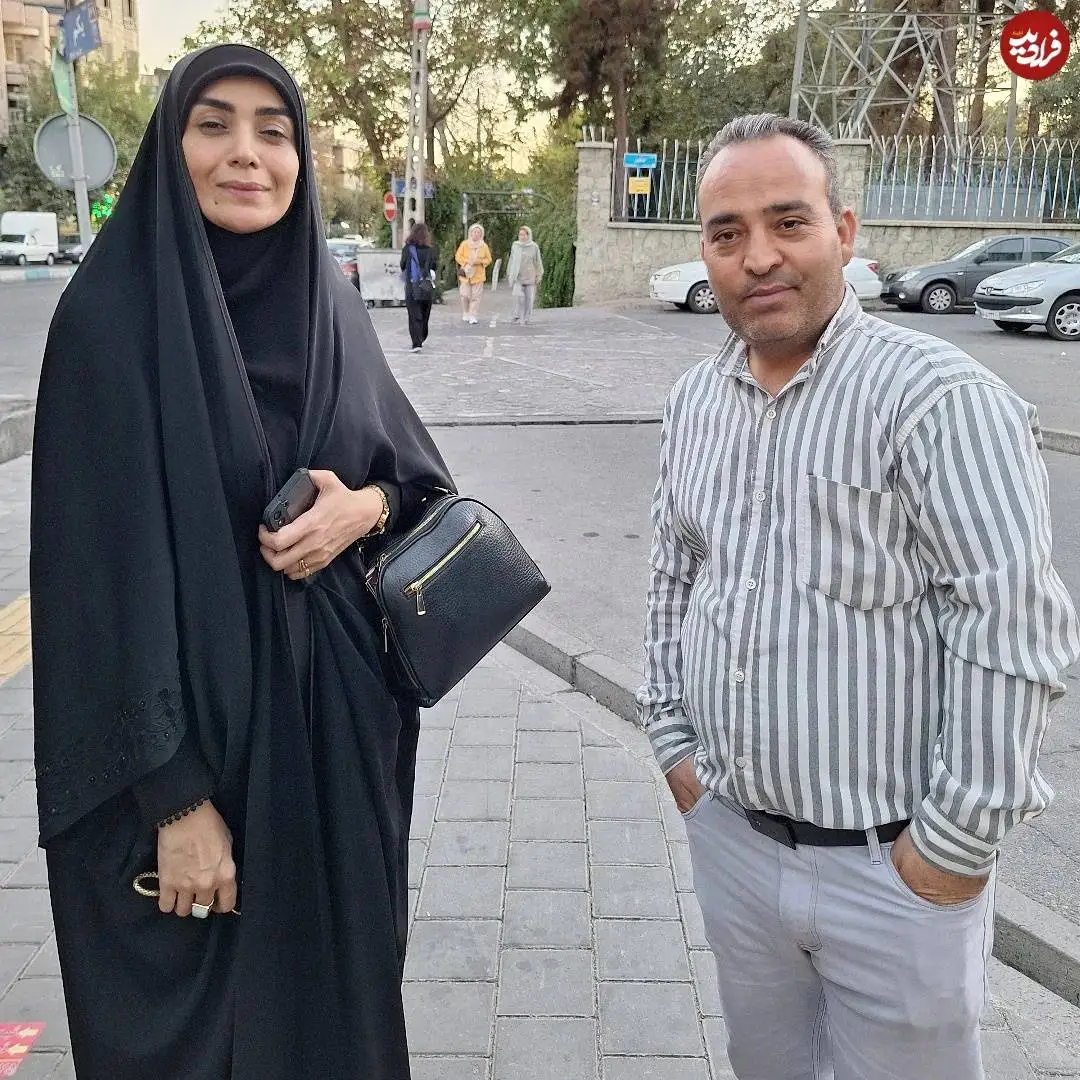 عکس| سفر در زمان؛ «زیور» با ظاهر متفاوت در خیابان؛ 12 سال بعد سریال آوای باران