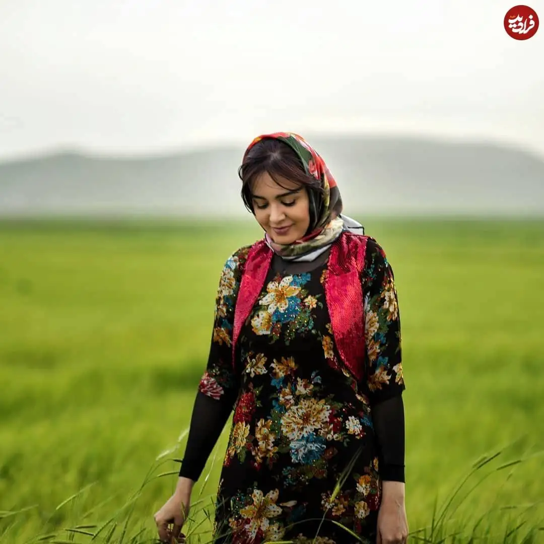 عکس| سفر در زمان؛ «شیرین» سریال نون خ در لباس کردی در 33 سالگی؛ سال 99