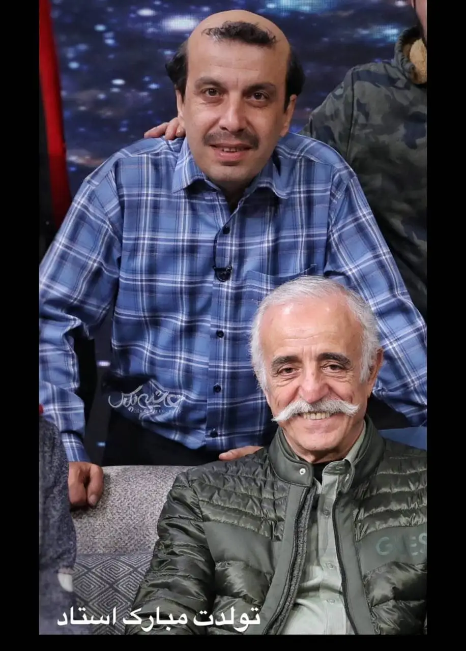 عکس؛ پیغام احساسی غلام سریال اجل معلق برای چهره مشهور سینما