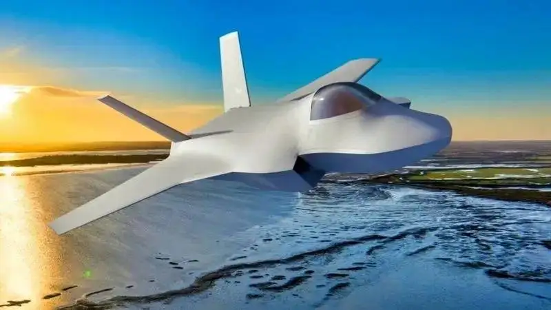 عکس؛ جنگنده ای که خودش می جنگد؛ رقیب جدید f-35 در راه است