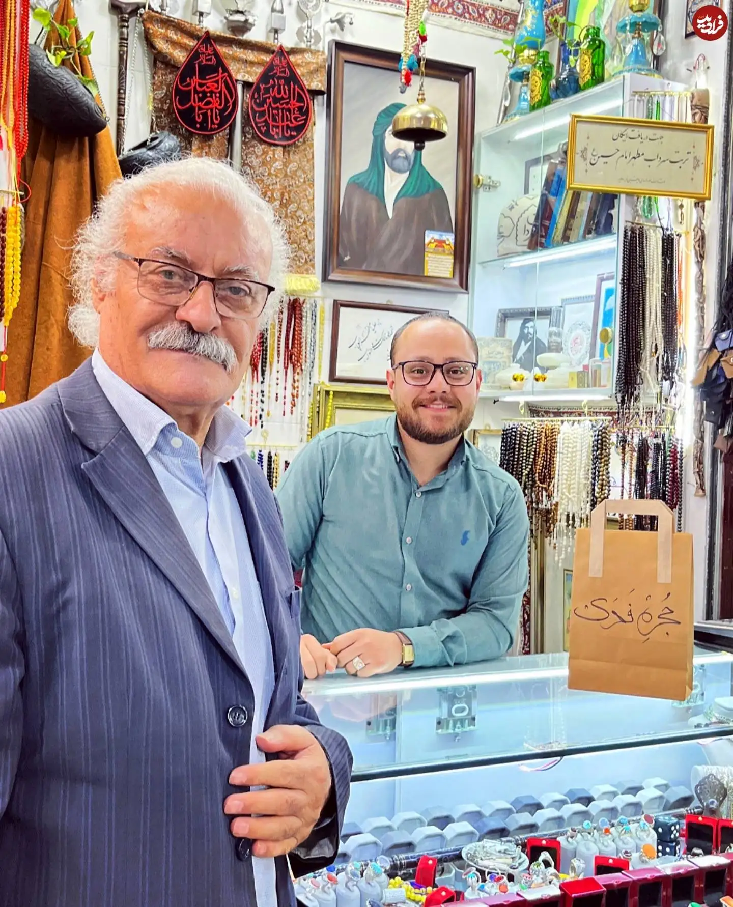 عکس| سفر در زمان؛ «آمنهوتپ سوم» 20 سال بعد سریال یوسف پیامبر در 74 سالگی