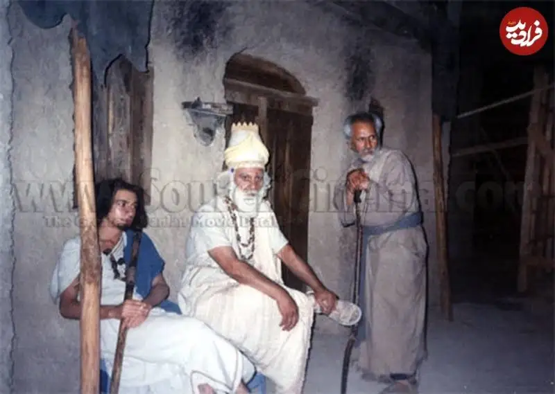 عکس| سفر به تاریخ؛ «کاهن معبد ایشتار» در پشت صحنه سریال «یوسف پیامبر»