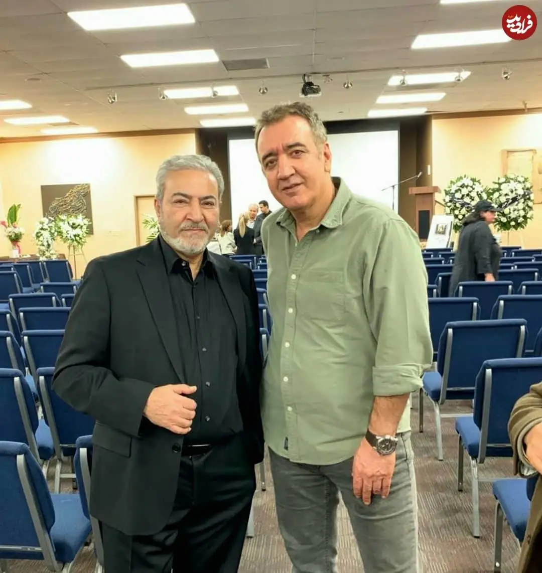 عکس| سفر در زمان؛ «هرمهب» سریال یوسف پیامبر در کنار ستار در آمریکا؛ سال 97