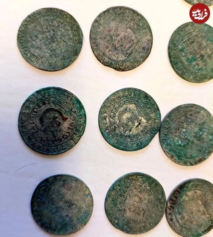 زن و شوهر روستایی «کوزۀ سکّه های 300 ساله» را در مزرعه شان پیدا کردند