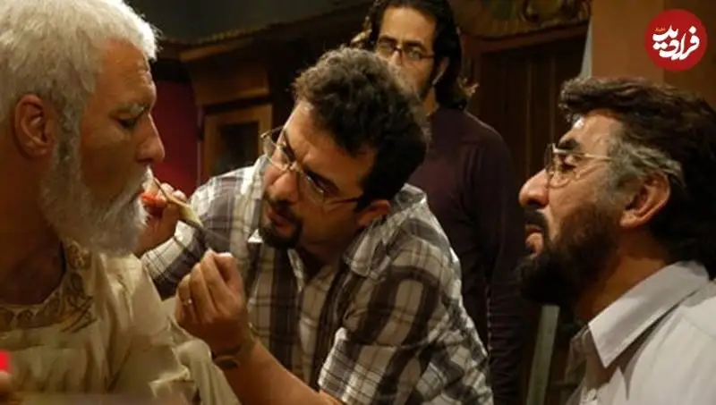 عکس| سفر به تاریخ؛ «پوتیفار» در اتاق گریم سریال «یوسف پیامبر»