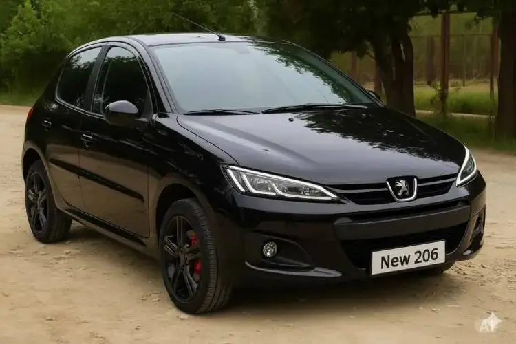 تصاویر؛ ورژن 2025 پژو 206 با کمک هوش مصنوعی رونمایی شد