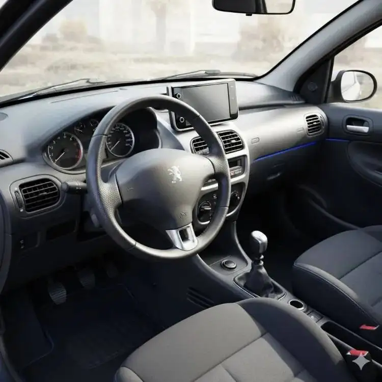 ورژن 2025 پژو 206 با کمک هوش مصنوعی رونمایی شد