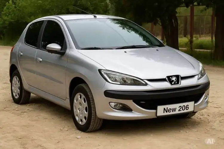 تصاویر؛ ورژن 2025 پژو 206 با کمک هوش مصنوعی رونمایی شد