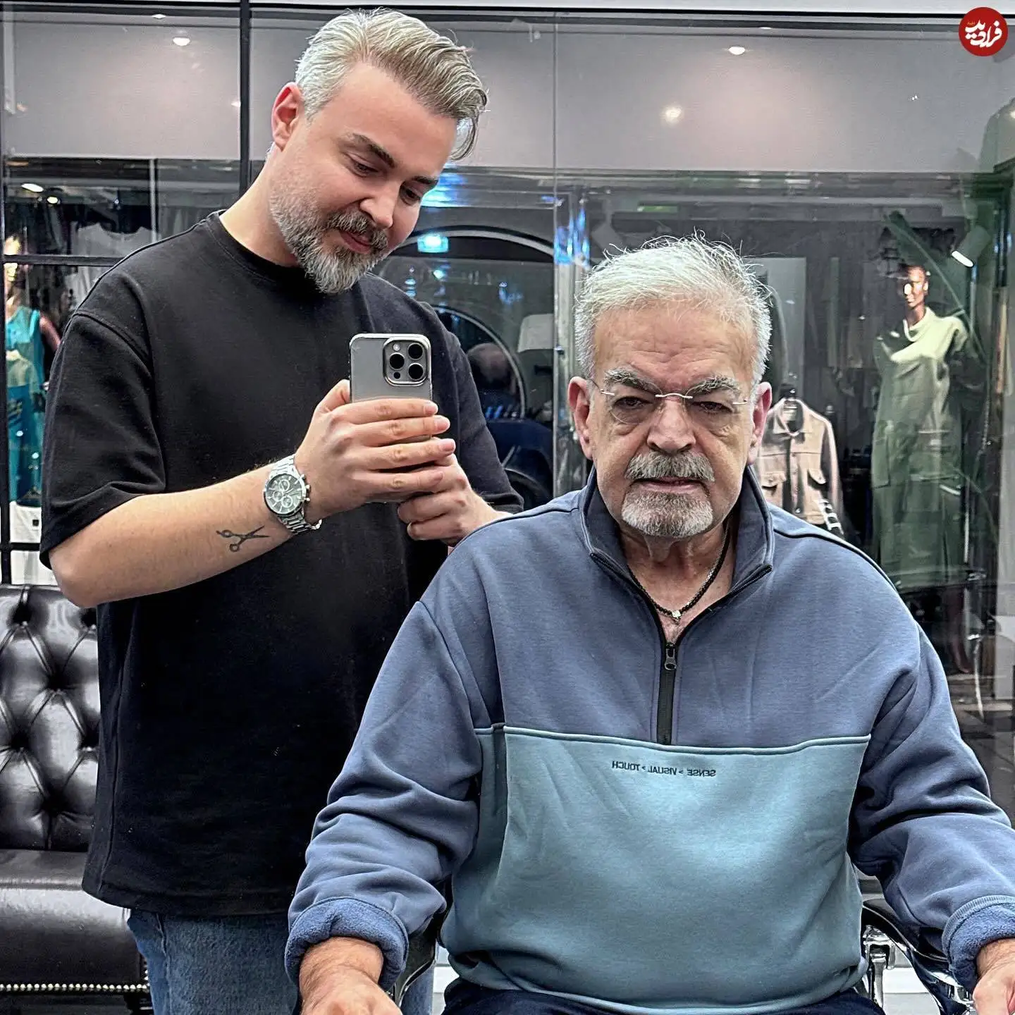 عکس| سفر در زمان؛ «خشایار» 24 سال بعد سریال زیر آسمان شهر در 69 سالگی