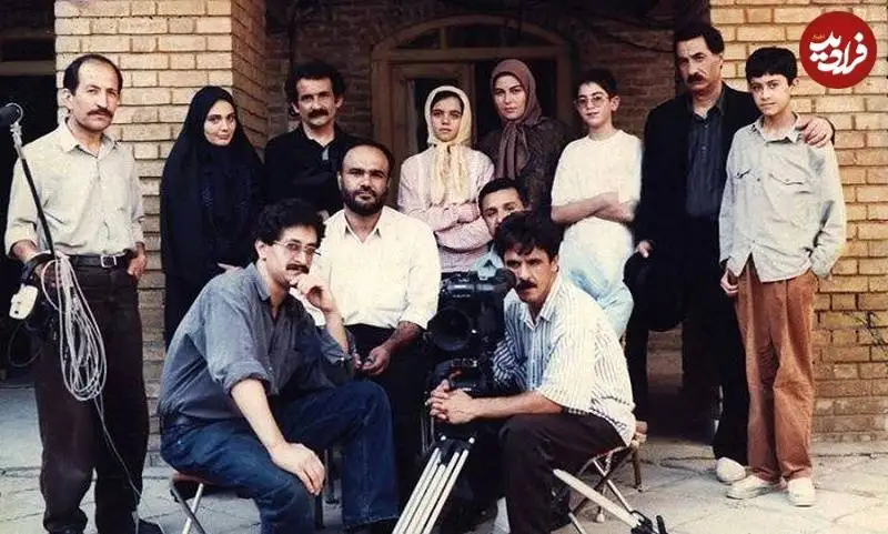 عکس| سفر زمان؛ «خانم کوچیک» (پس از باران) در 29 سالگی در پشت صحنه سریال «فکر پلید»