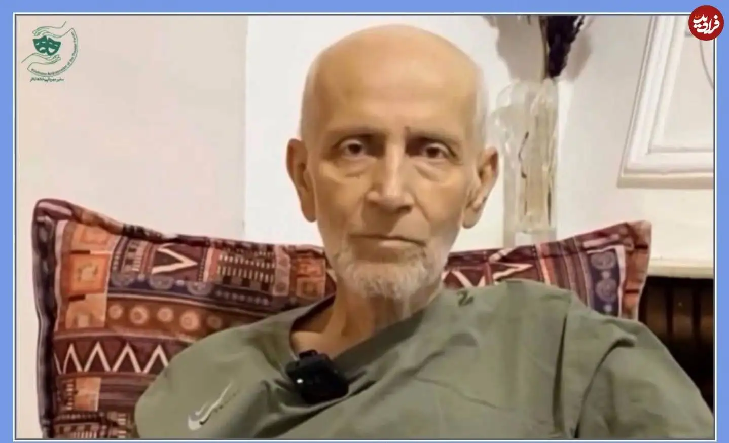 عکس| سفر در زمان؛ «سینوهه» سریال یوسف پیامبر چند ماه پیش از فوت در 65 سالگی