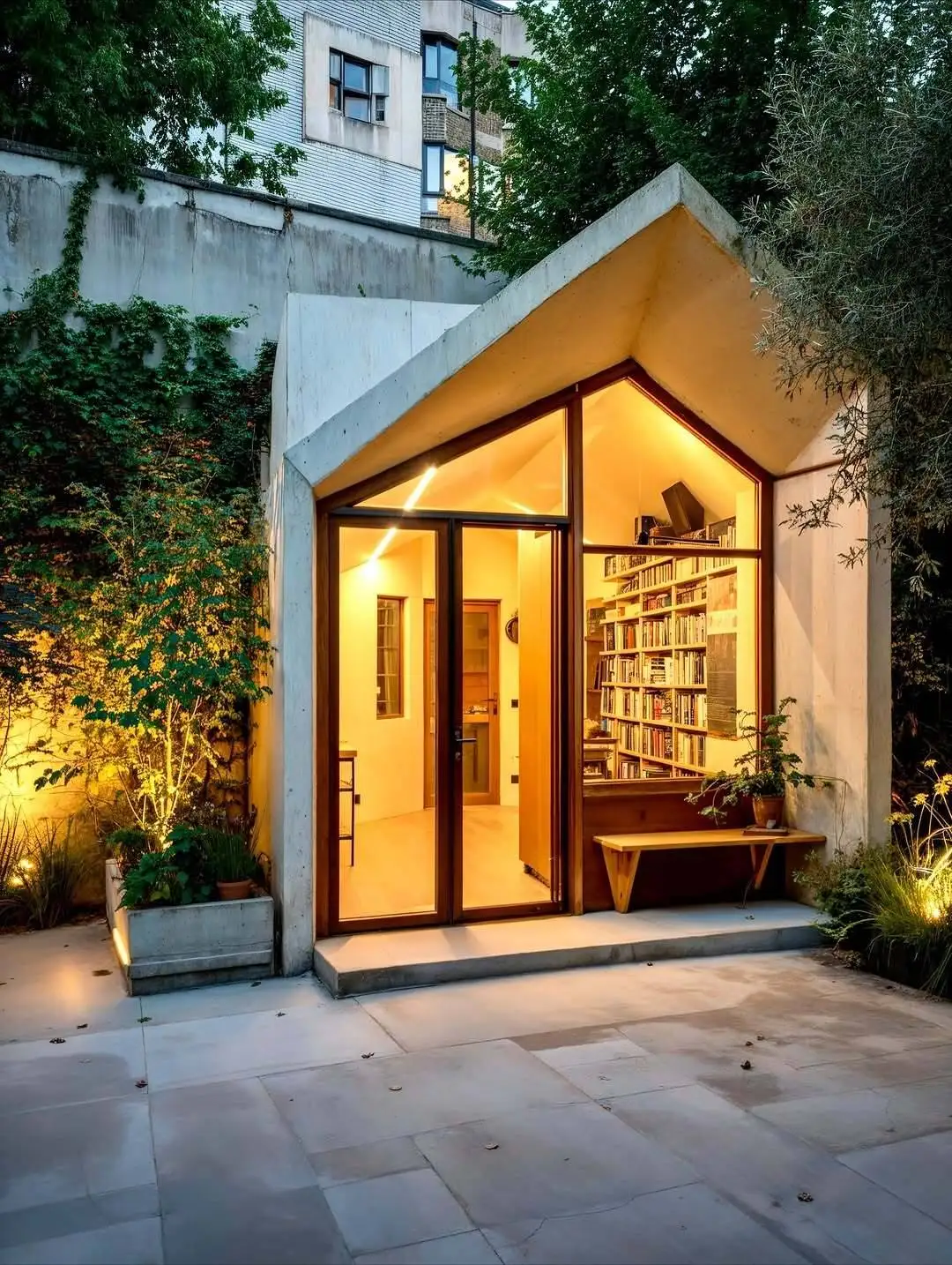 تصاویر؛ آینده معماری با هوش مصنوعی؛ رونمایی از کانسپت «اتاقک نویسندگی» با میدجرنی