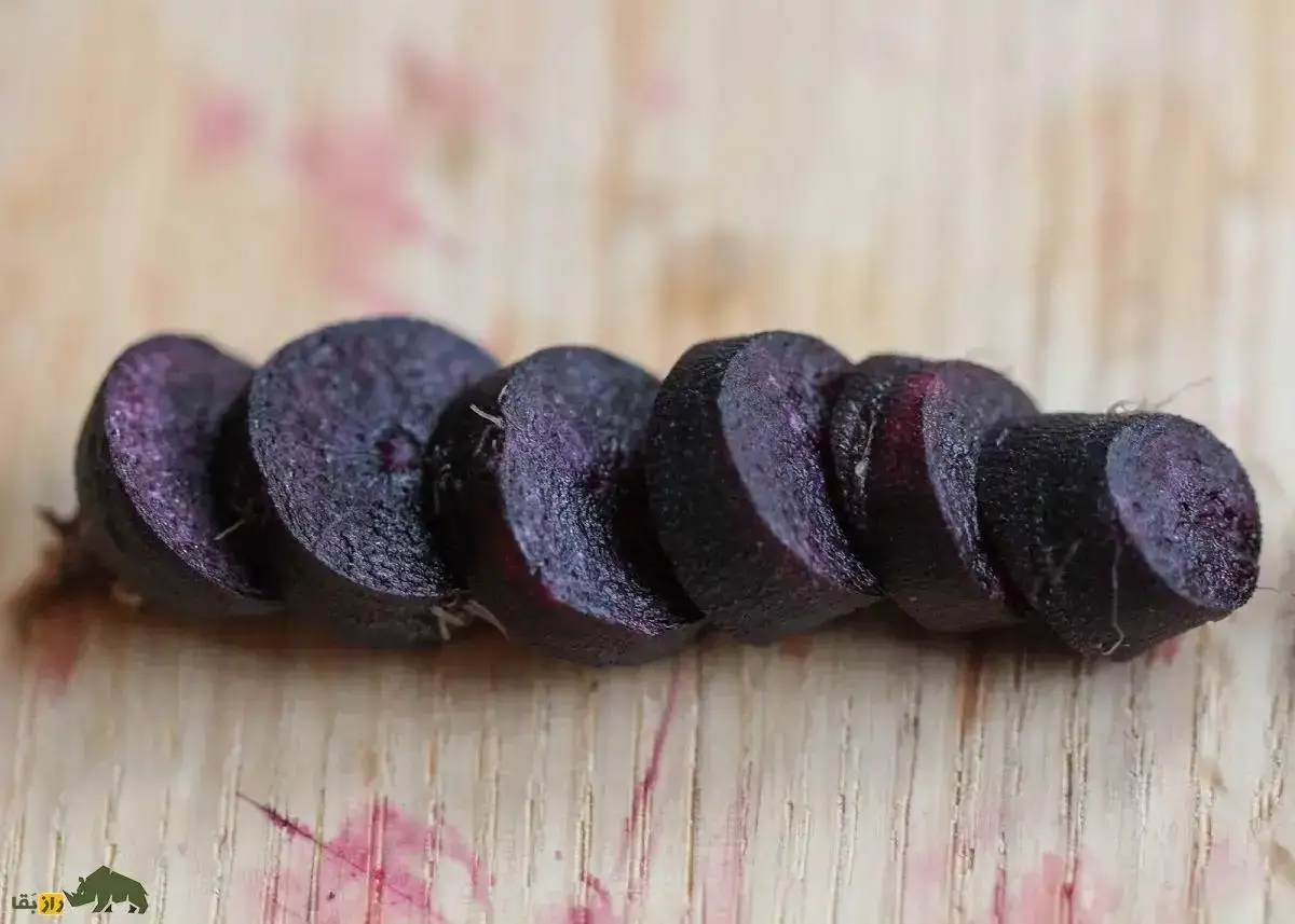 تصاویر؛ هویج سیاه؛ خاص ترین هویج دنیا با رنگ سیاه که هم خوراکی است و هم از آن برای تولید رنگ طبیعی استفاده می شود