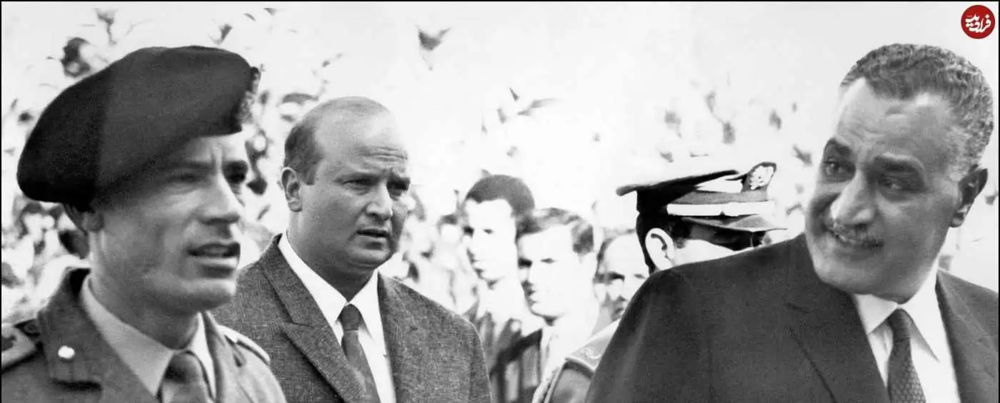 عکس| سفر در زمان؛ «معمر قذافی» پیش از کنفرانس سران عرب؛ سال 1348