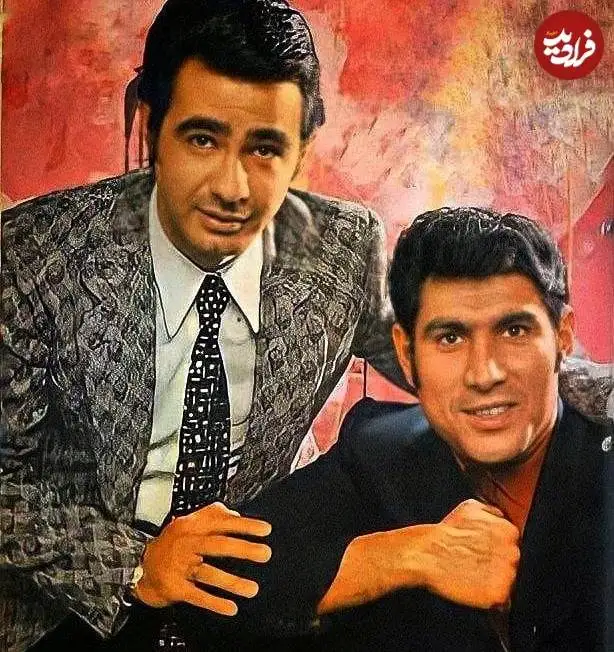 عکس| سفر در زمان؛ «نعمت الله آغاسی» در کنار «عارف عارف کیا»؛ دهه 50